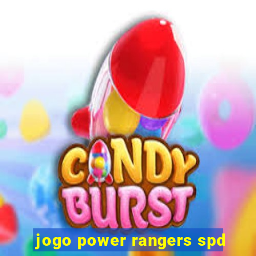 jogo power rangers spd